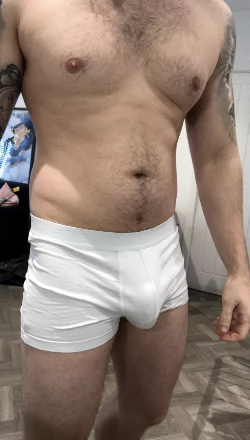 Uncut meat packed away