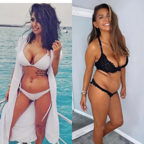 Underwear model enjoyed plenty of food in quarantine