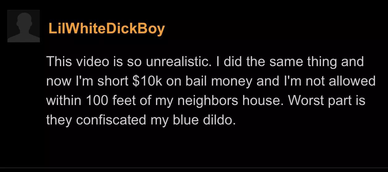 “Unrealistic Video” lol