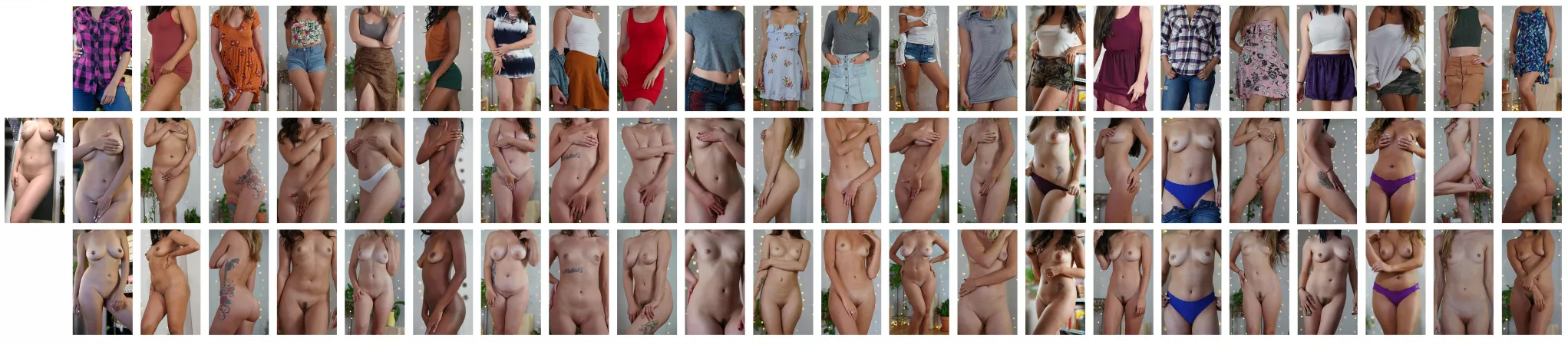 Updated cast photo collage! 23 models and counting!!