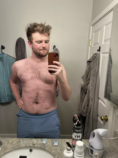 Used to be a college athlete, but honestly have a much better relationship with my body now that I have a dad bod