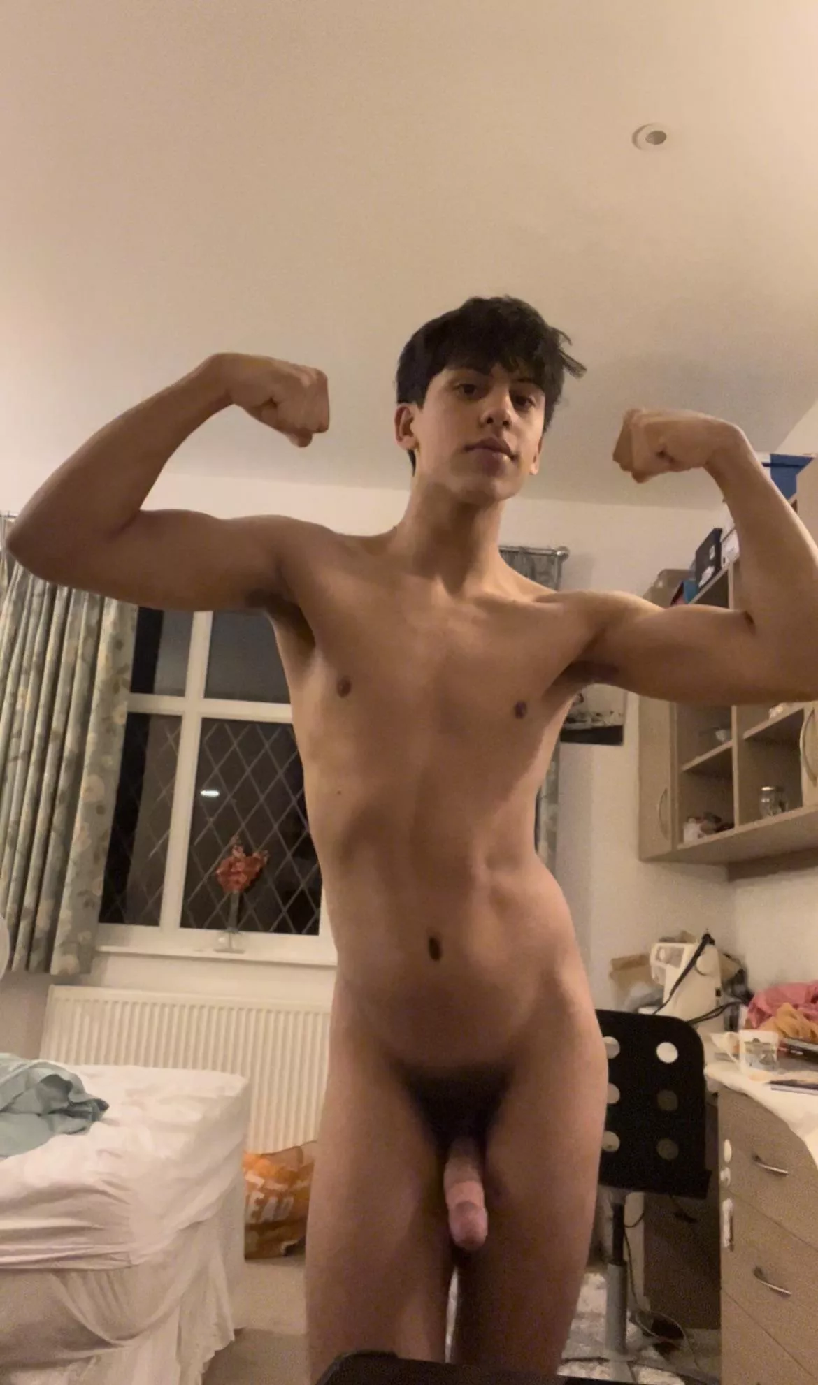 Usually self conscious - posing is fun though… and it does make me feel nice to know if you like me ☺️