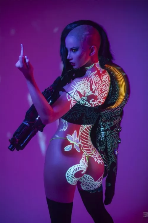 V from Cyberpunk 2077 by Oichi