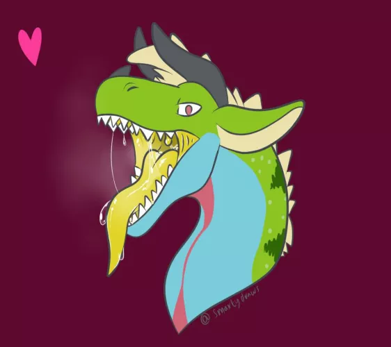 Valentine slip n' slide (OC)(pre vore)