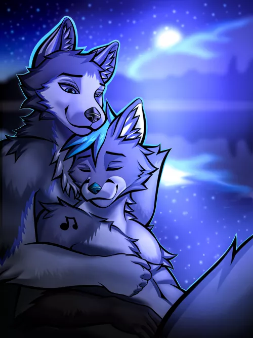 Valentine's couple for Folfkoda, Commissions are open! Art by: me