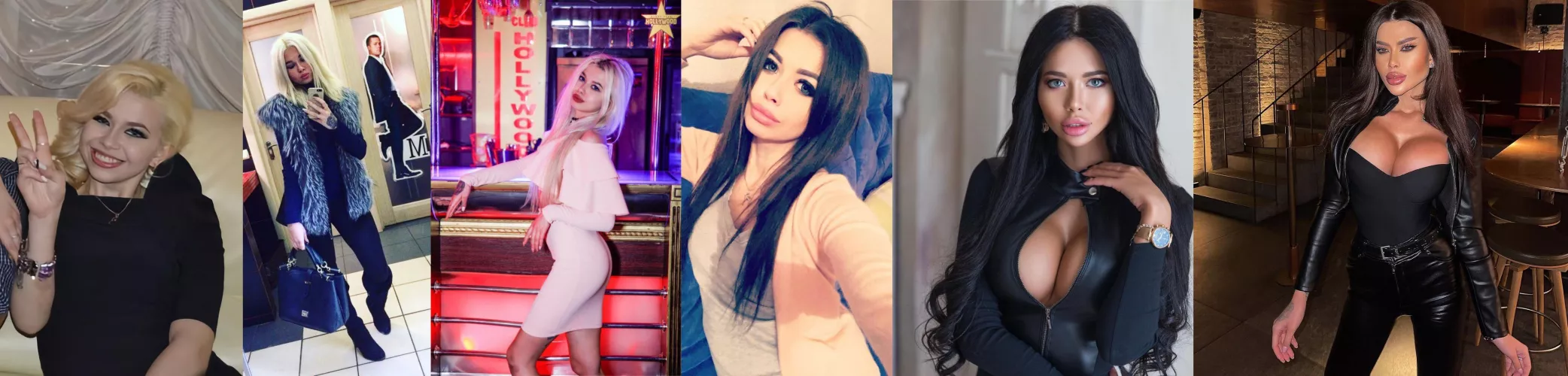 Valeria, from shy blondie girl to brunette sex-doll