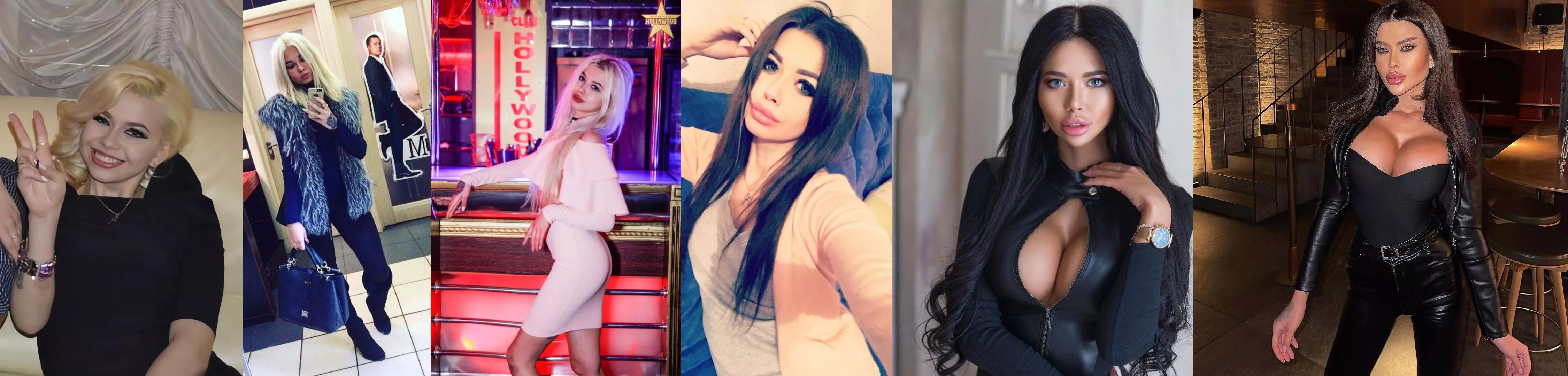 Valeria, from shy blondie girl to brunette sex-doll
