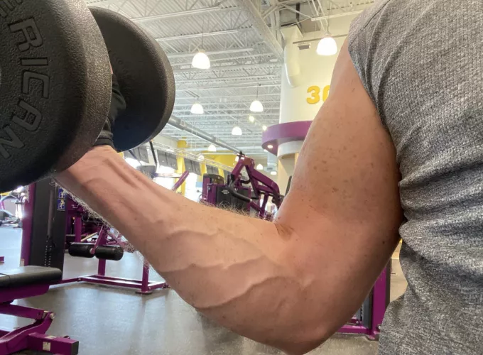 Vascularity from a good pump today