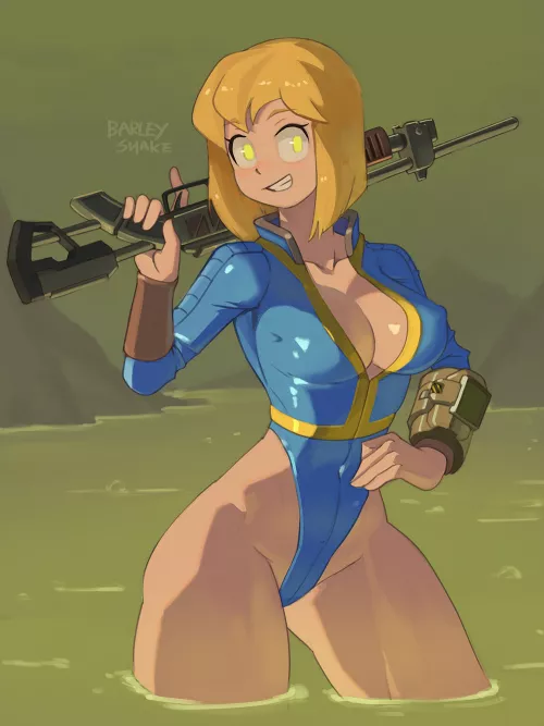 Vault Girl No Need To Worry About Radiation ( Barleyshake) [Fallout]