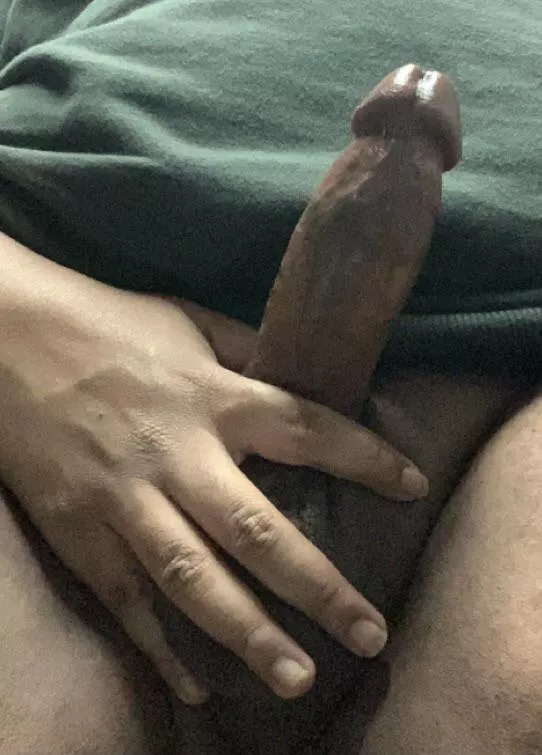 Veiny hands and a thick cock. What more could you ask for?
