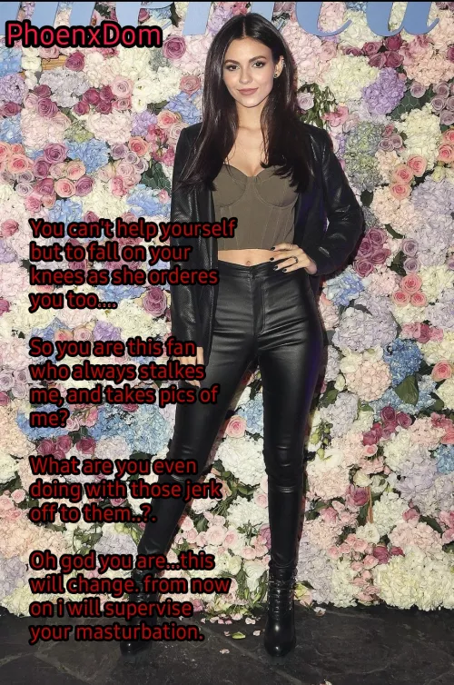 Victoria Justice is doesnt like it that you stalk her.