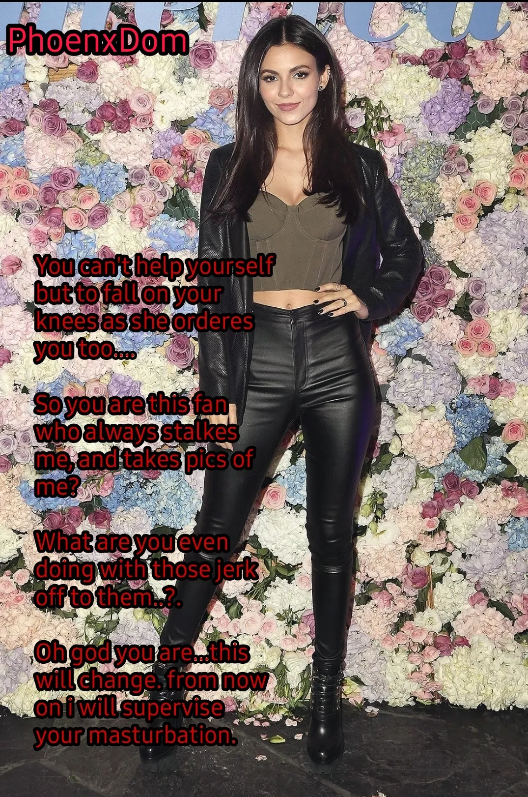 Victoria Justice is doesnt like it that you stalk her.