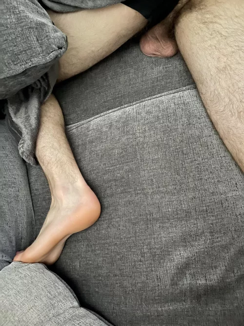 View of my bf from the back