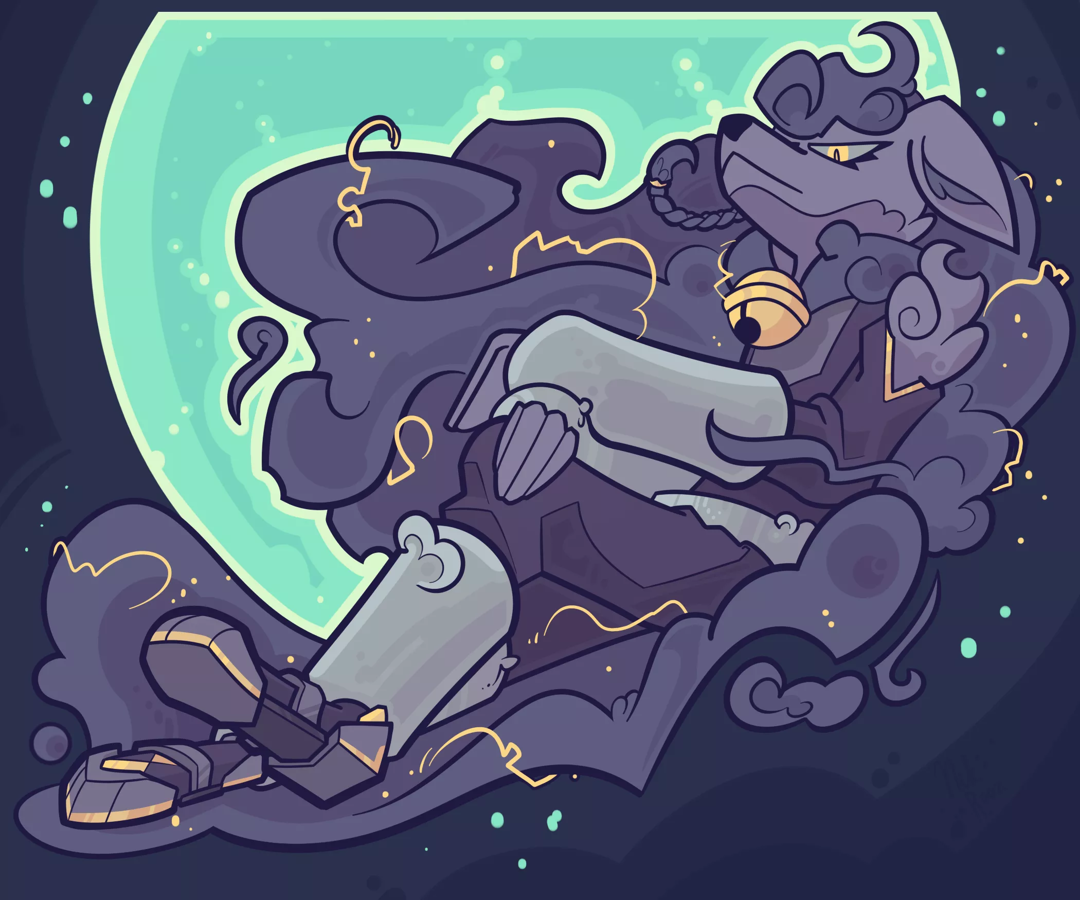 Vincent tend to be not in a best of moods during the winter weather. Fortunately he have quite a warm outfit for it [ @RouzNik at twitter]