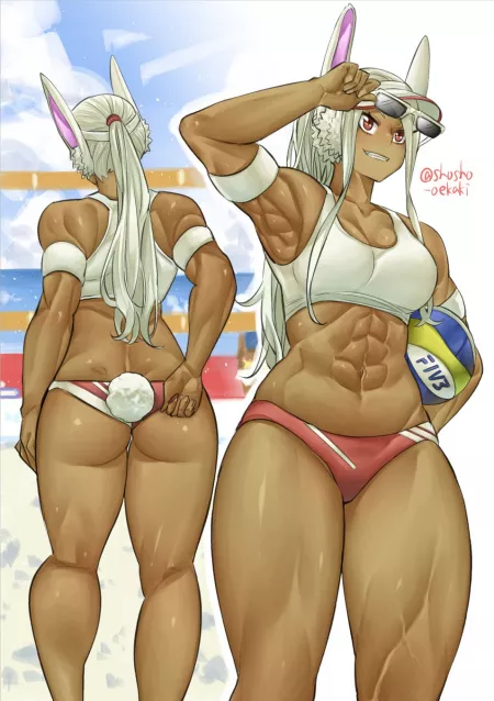 Volleyball Miruko (shosho oekaki) [My Hero Academia]