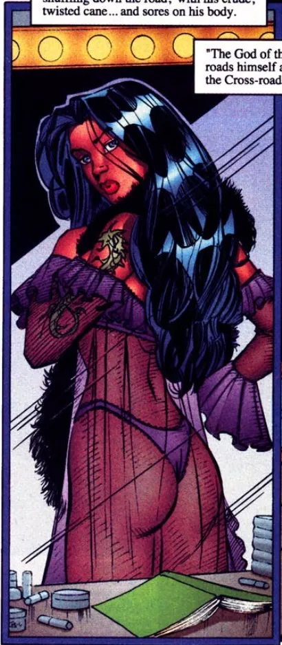 Voodoo Checking Herself In The Mirror [Voodoo (1997) #2]
