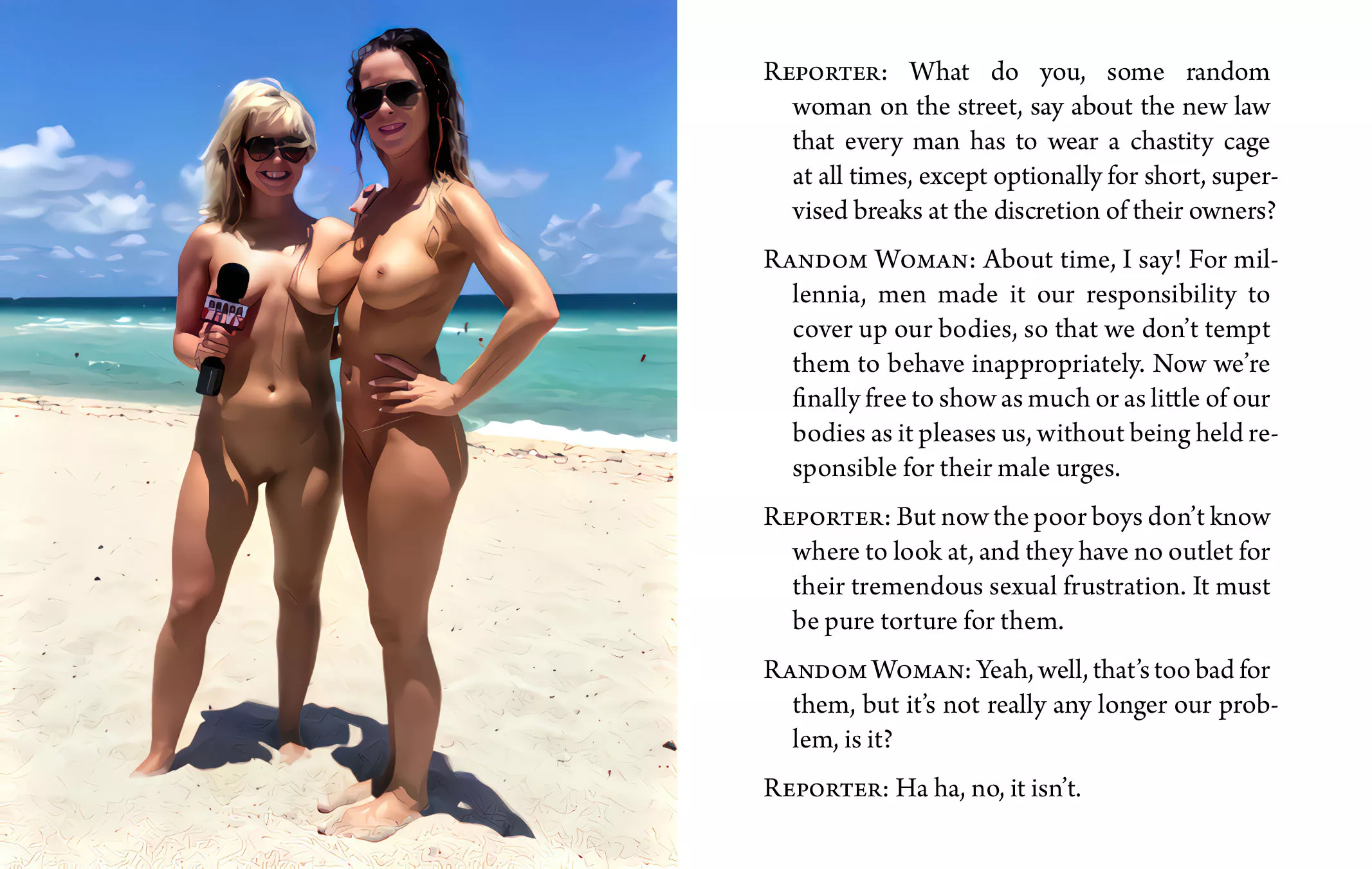 Vox Populi: Some Random Woman On The Street