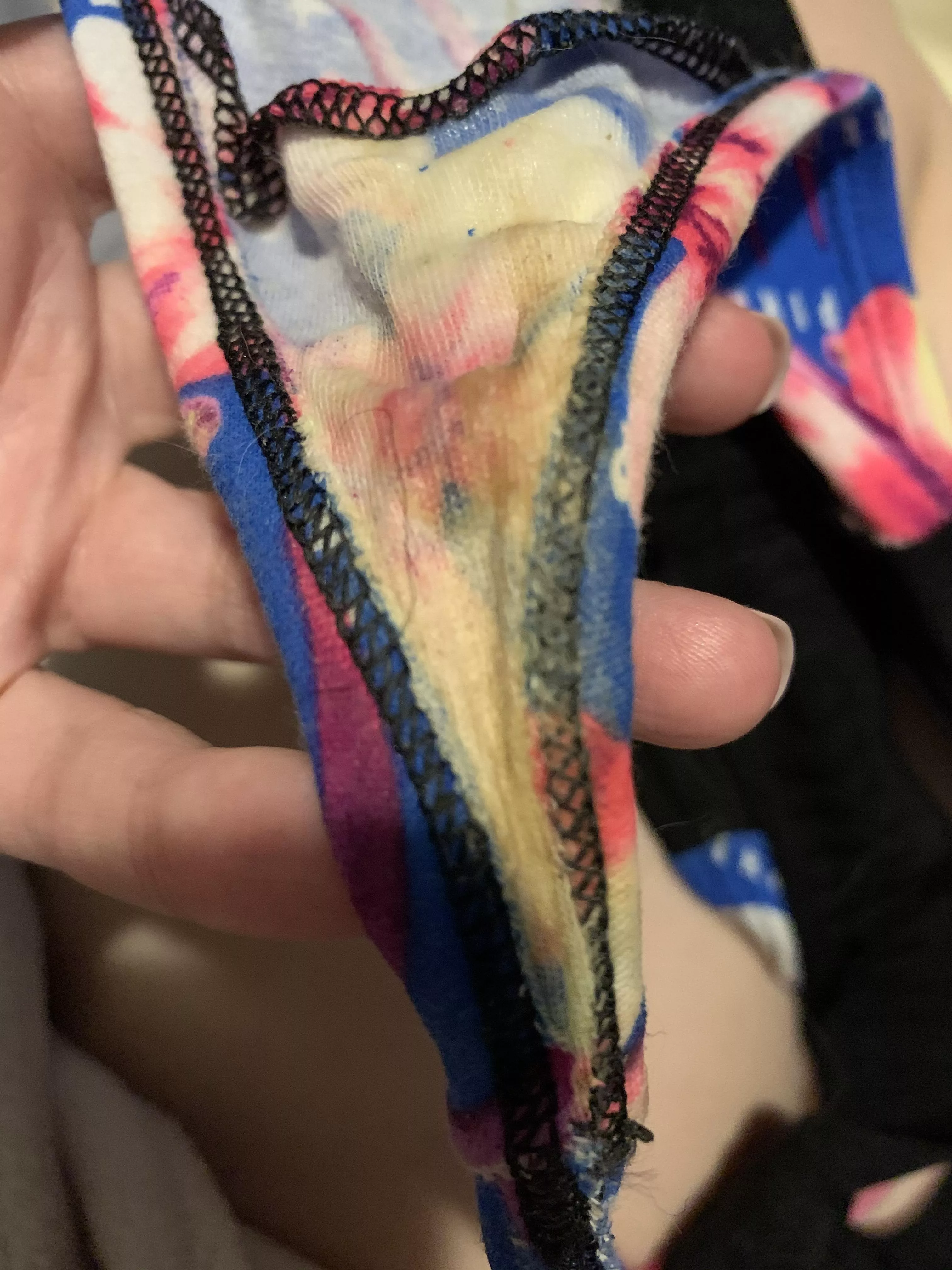VS thong worn for 3 full days with 100% grool (not pee!) VS thong worn for 3 full days with 100% grool (not pee!)