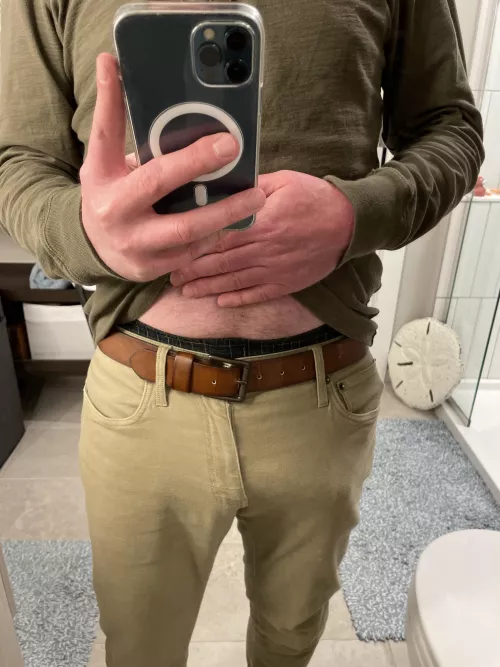 Waistband and a little more.