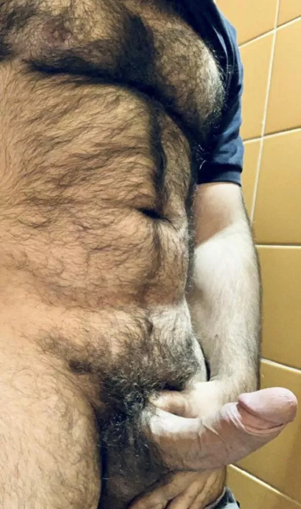Waiting for another hairy dude to meet me in the last stall at Home Depot Waiting for another hairy dude to meet me in the last stall at Home Depot