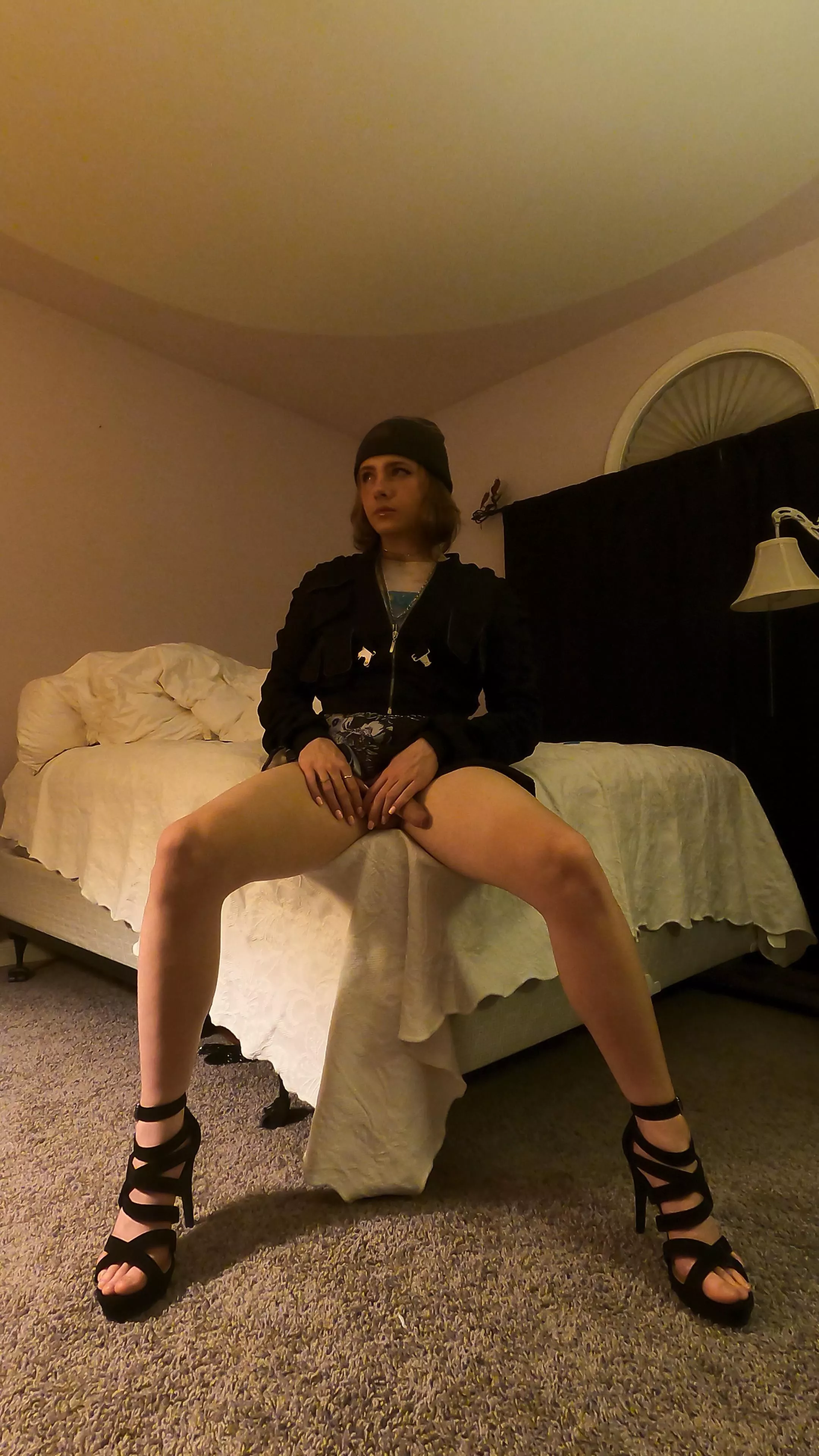 Waiting for you to come rip my clothes off