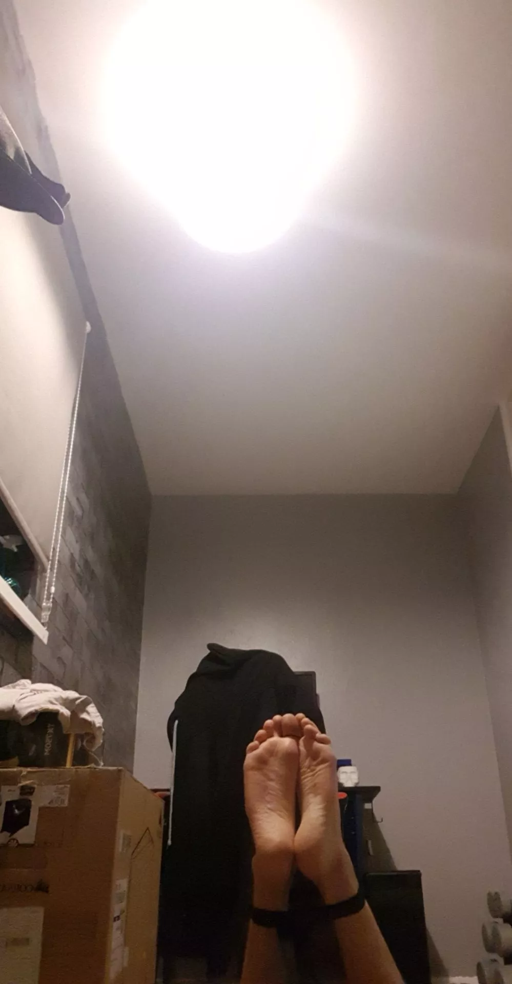 Waiting for you to do whatever you want to my 👣👣