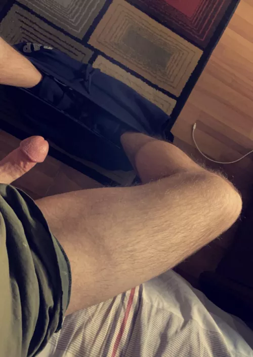 Waiting for your mouth.