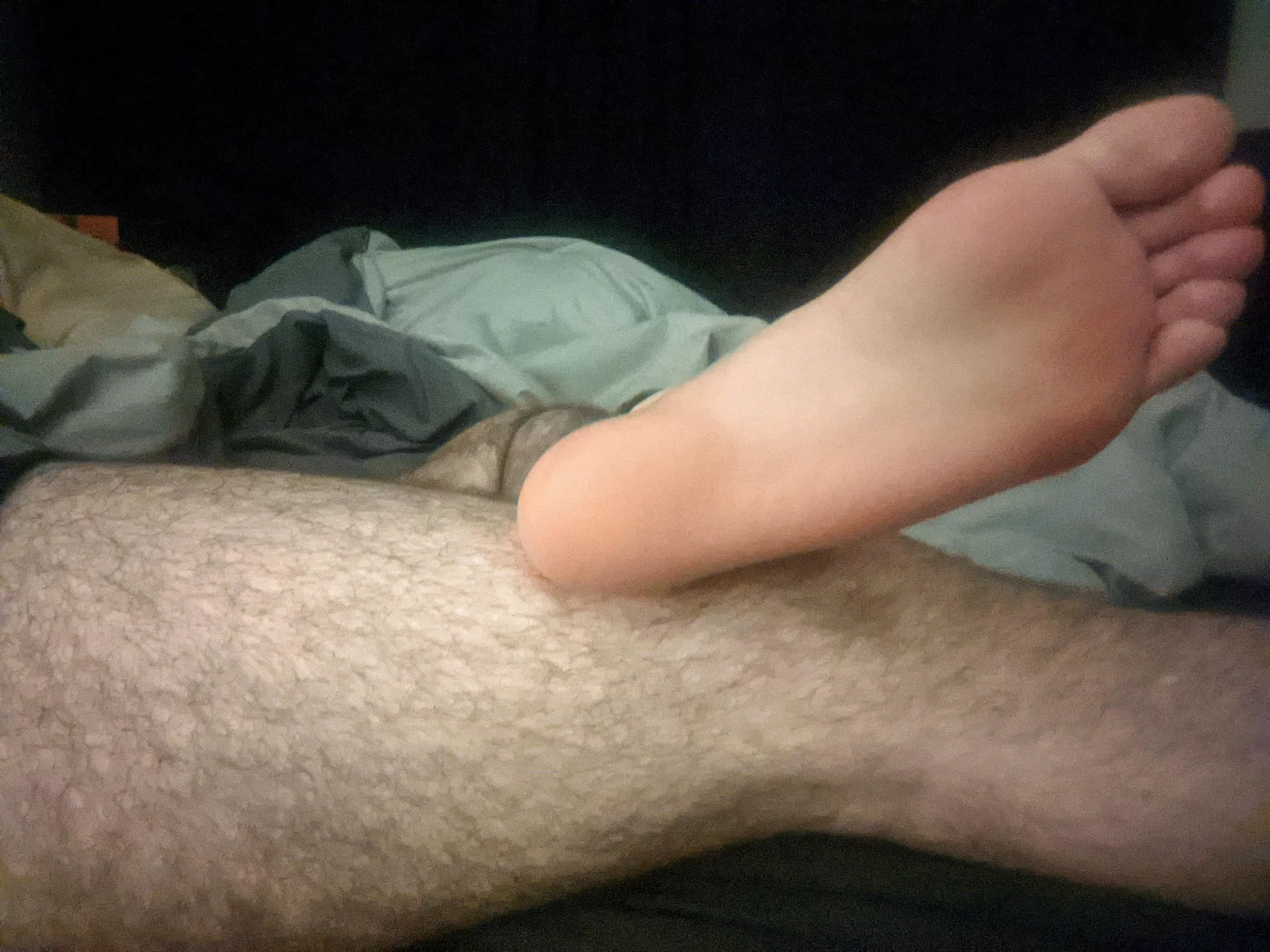 Waking up, who wants a lick before I shower? Waking up, who wants a lick before I shower?
