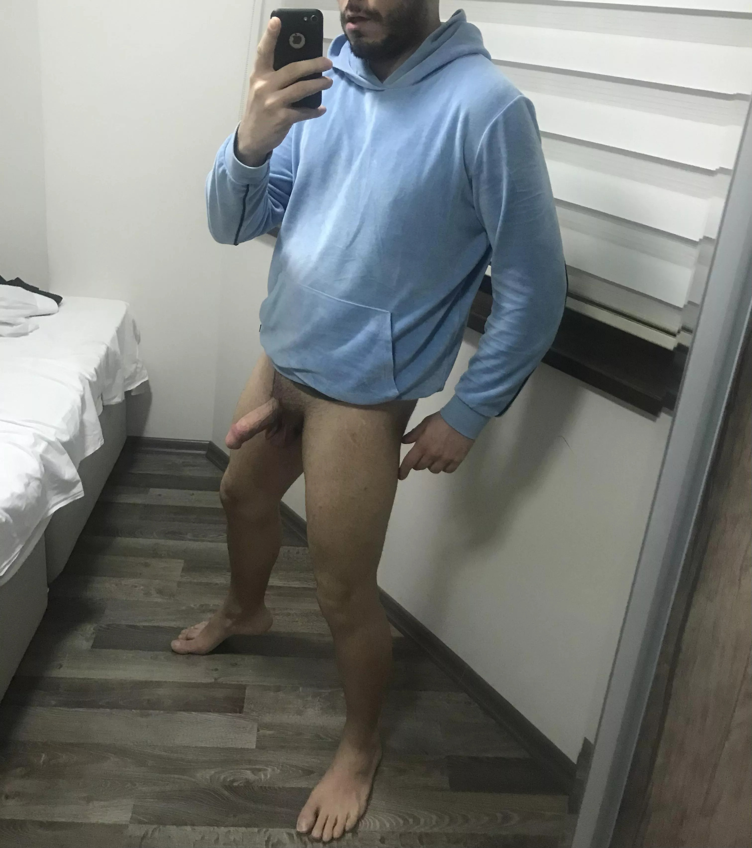 Wanna come and harden this cock? (Link in comment)