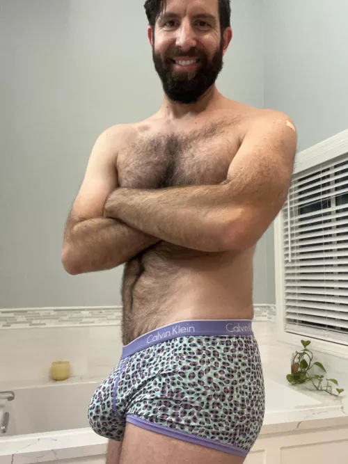 Wanna feel how silky smooth these trunks are?