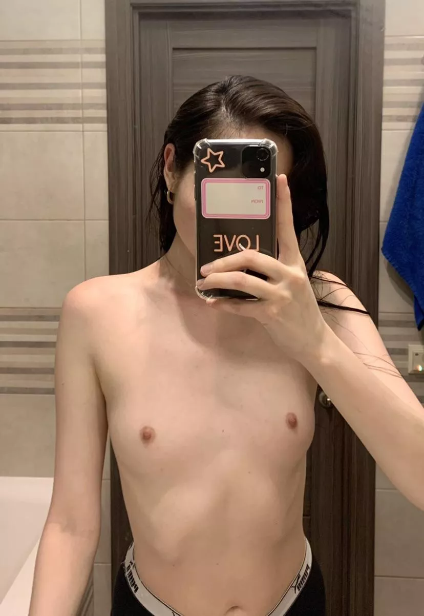 Wanna fuck me in the bathroom?