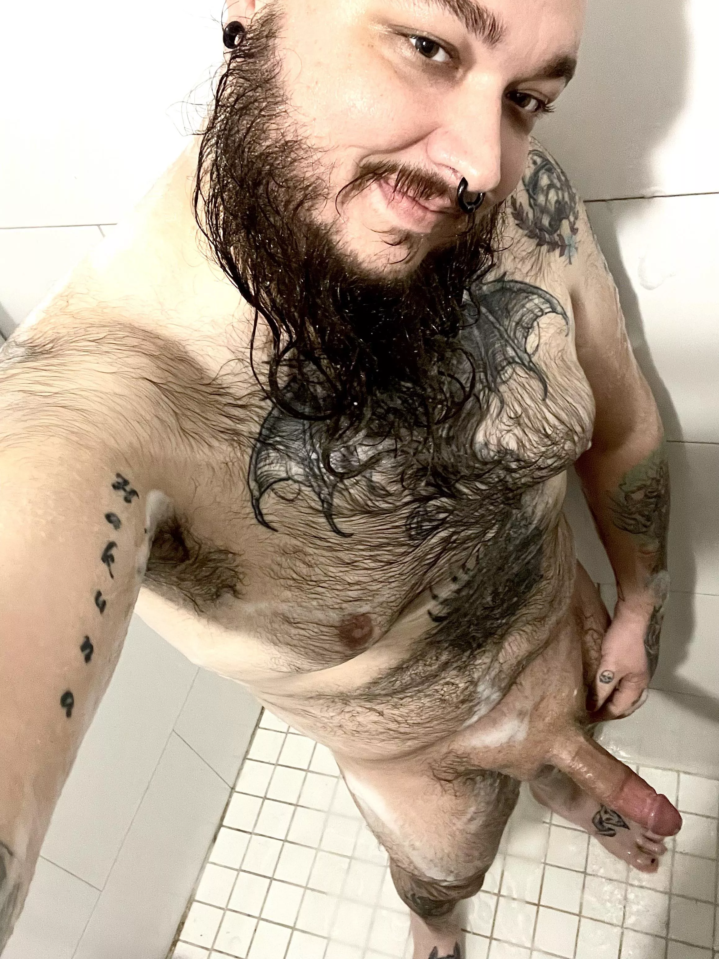 Wanna get dirty while we get clean 😈 Wanna get dirty while we get clean 😈