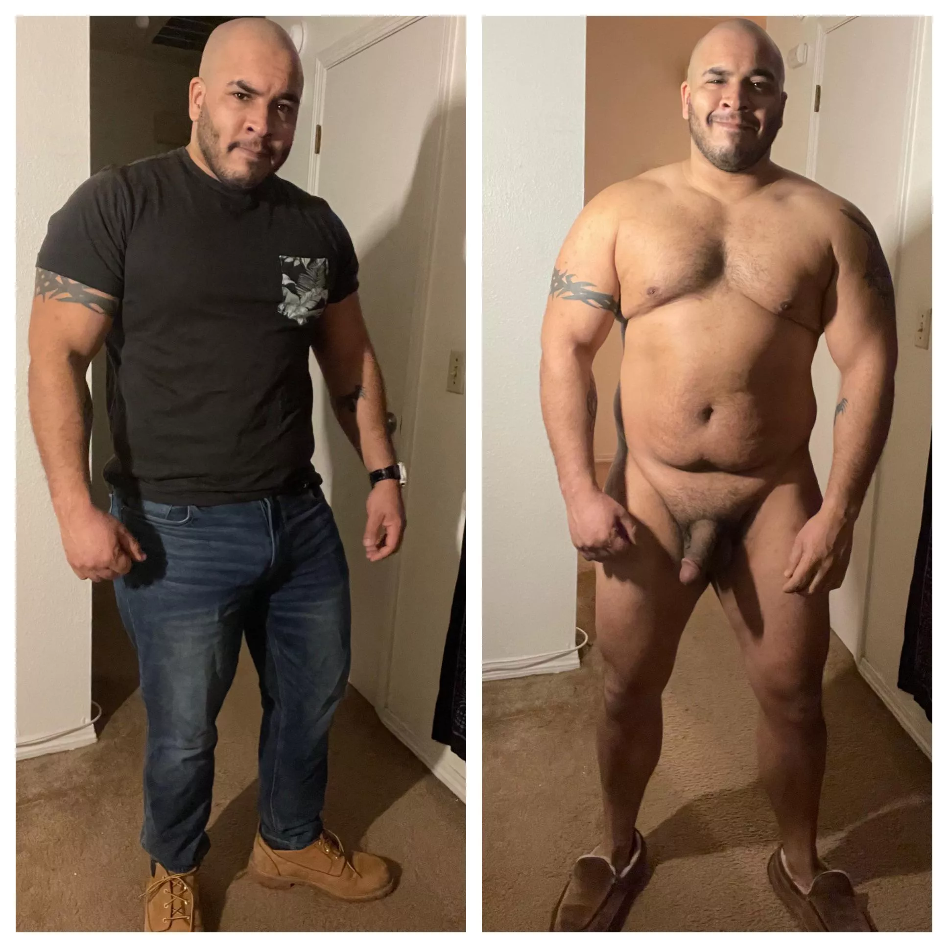 Wanna get naked and stay home with me?