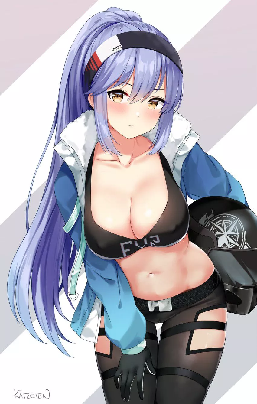 Wanna Go For A Drive, Commander?~💙 (USS Essex, Azur Lane Eagle Union Faction)