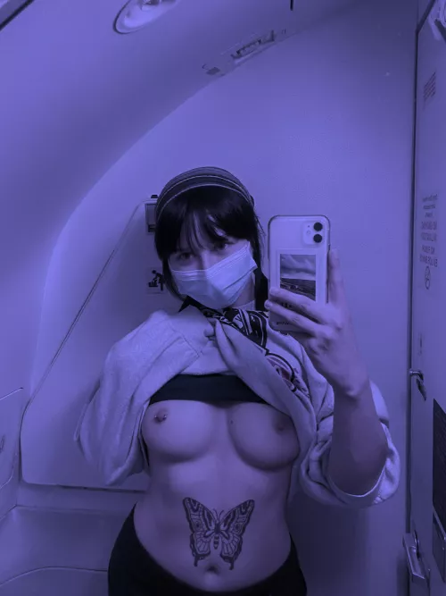 Wanna join the mile high club? ✈️