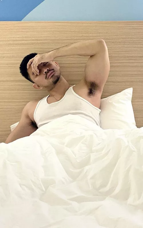 Wanna lay down next to me and enjoy worshipping my pits?