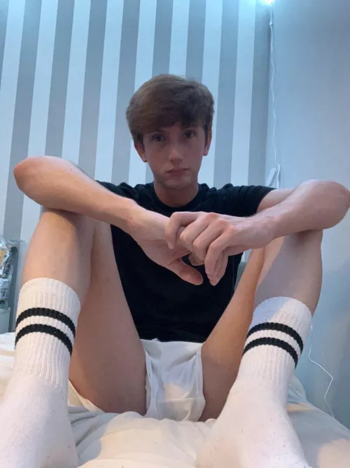 wanna play a game of soccer with me? Winner bottoms first 😜