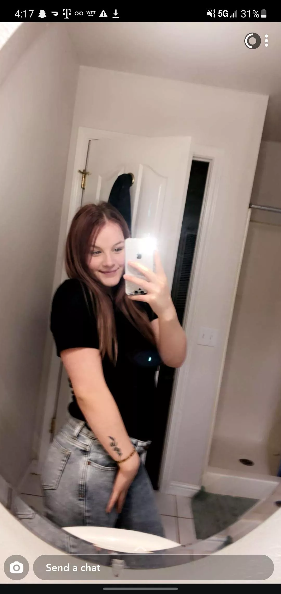 Wanna see me have a threesome for the first time?