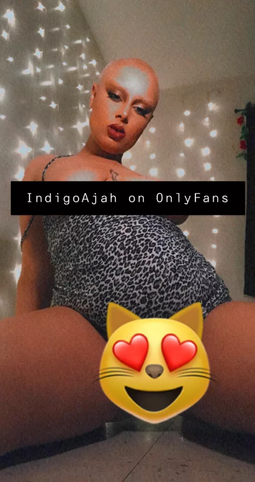Wanna see my fat pussy? ☺️ subscribe to IndigoAjah on OnlyFans (dm me to see how to get a free trial) 😍😍😍