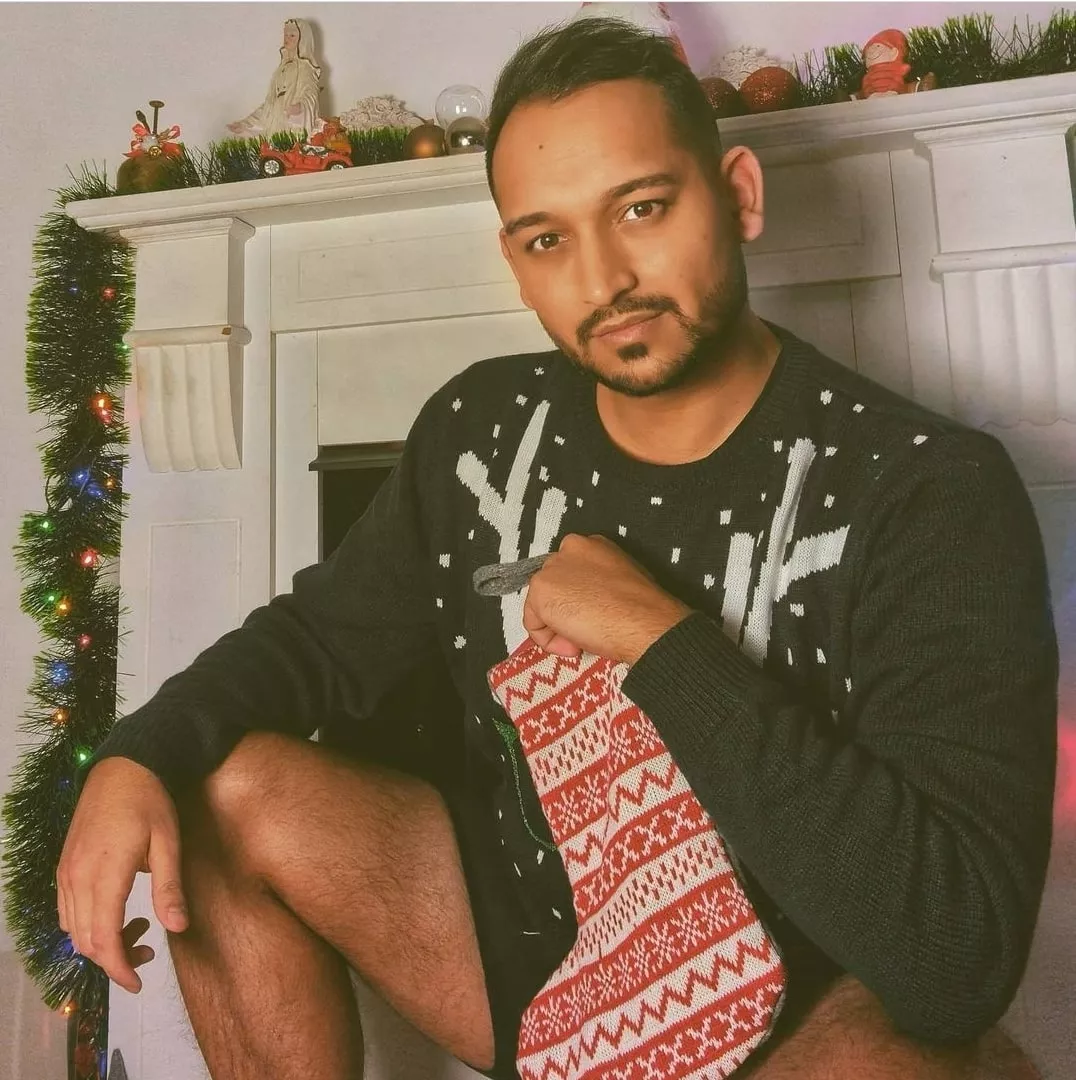 Wanna see whats in the christmas stocking?? Check out my special offer at OF - link in comment 😍