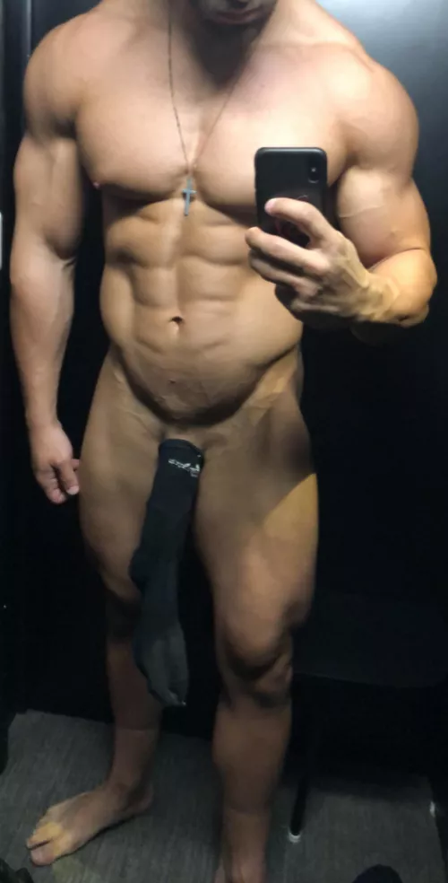 Wanna see whatโs under the sock?