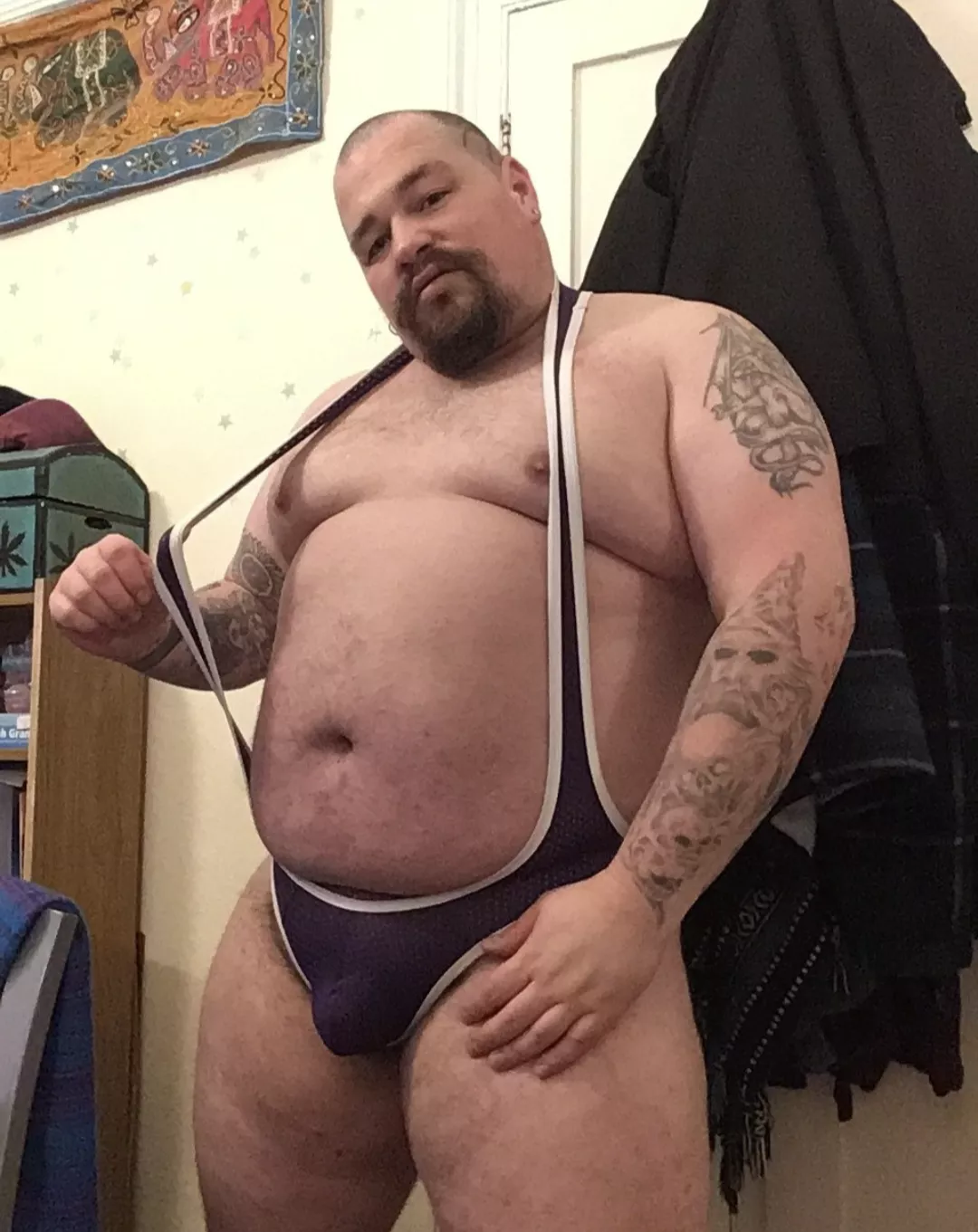 Wanna wrestle with me?