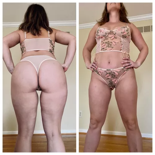 Want me from the front or the back?