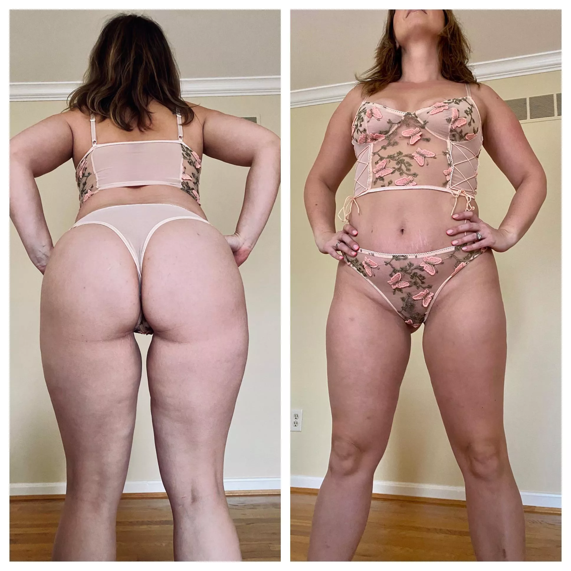 Want me from the front or the back?