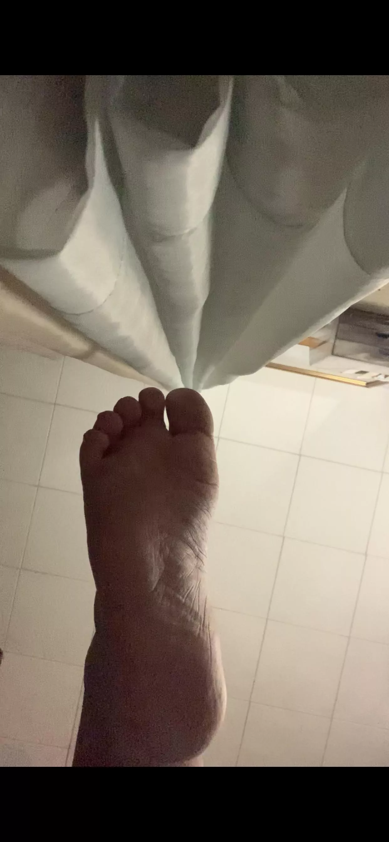 Want to be under my feet?