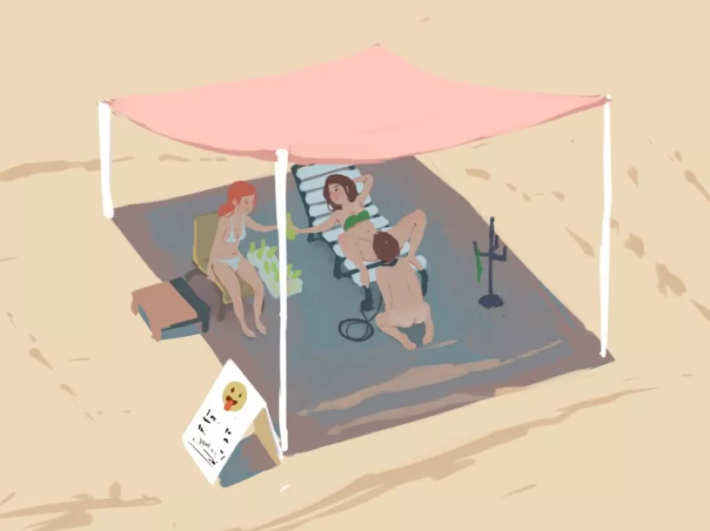 Want to go to the beach? You should bring your little pet! (BroThatsLewd) Want to go to the beach? You should bring your little pet! (BroThatsLewd)