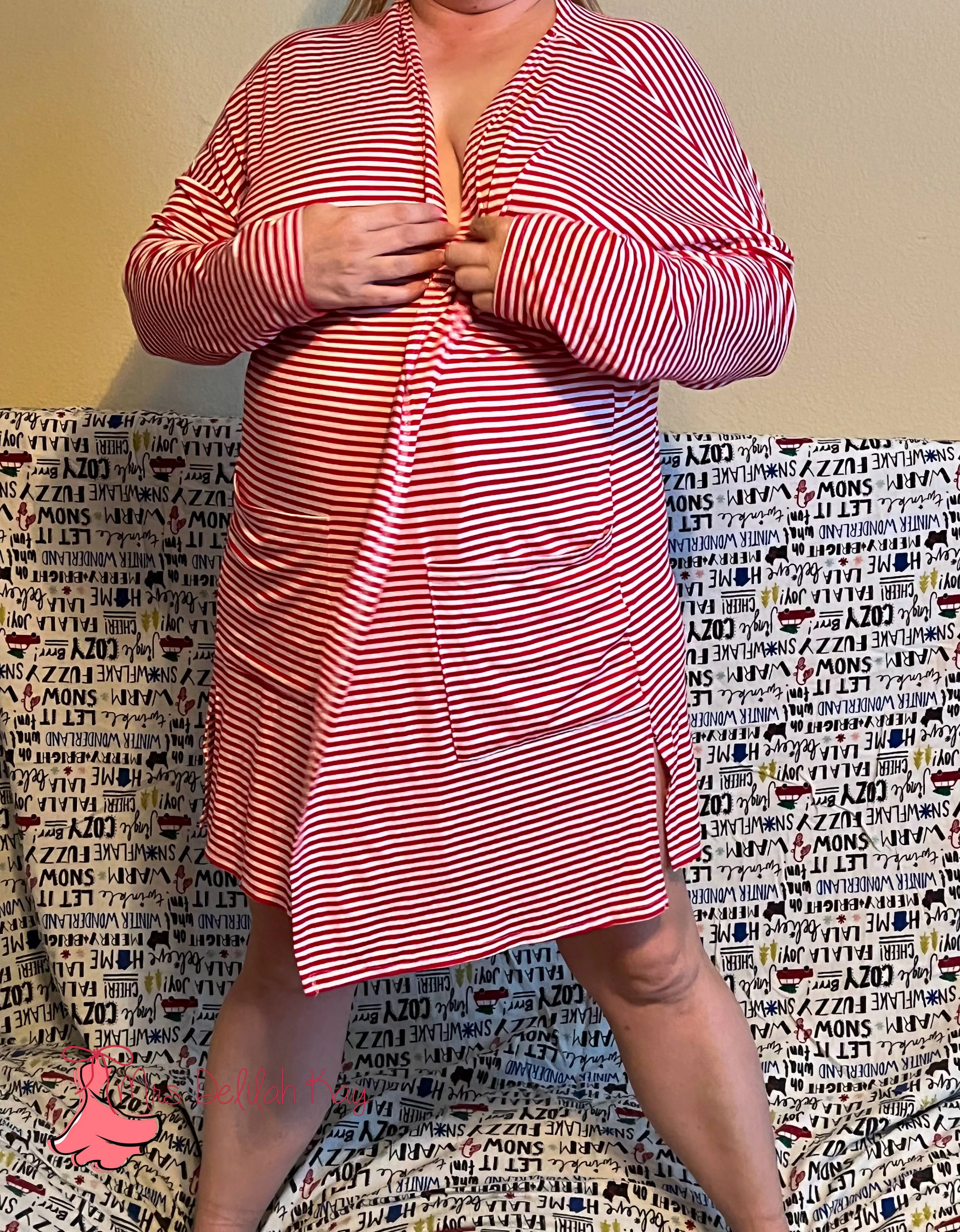 want to know what's under my cardigan?