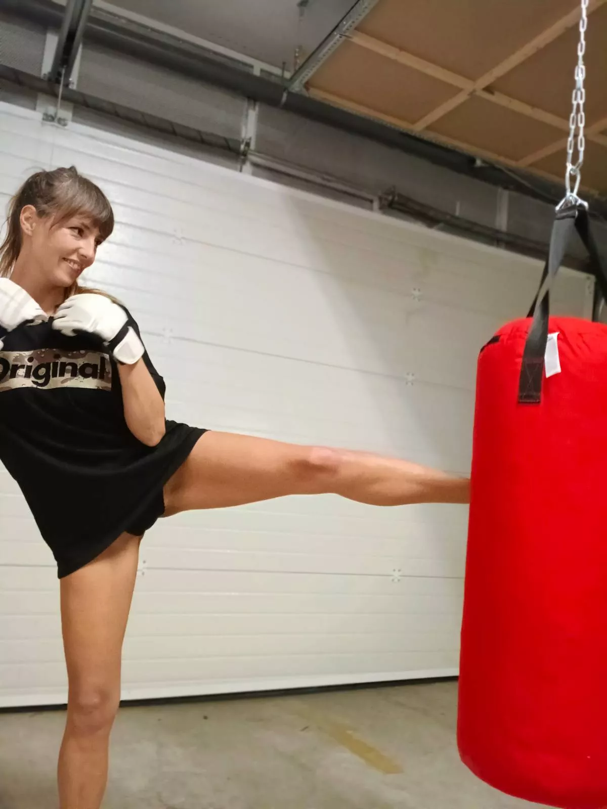 Want to spar with me? 😏