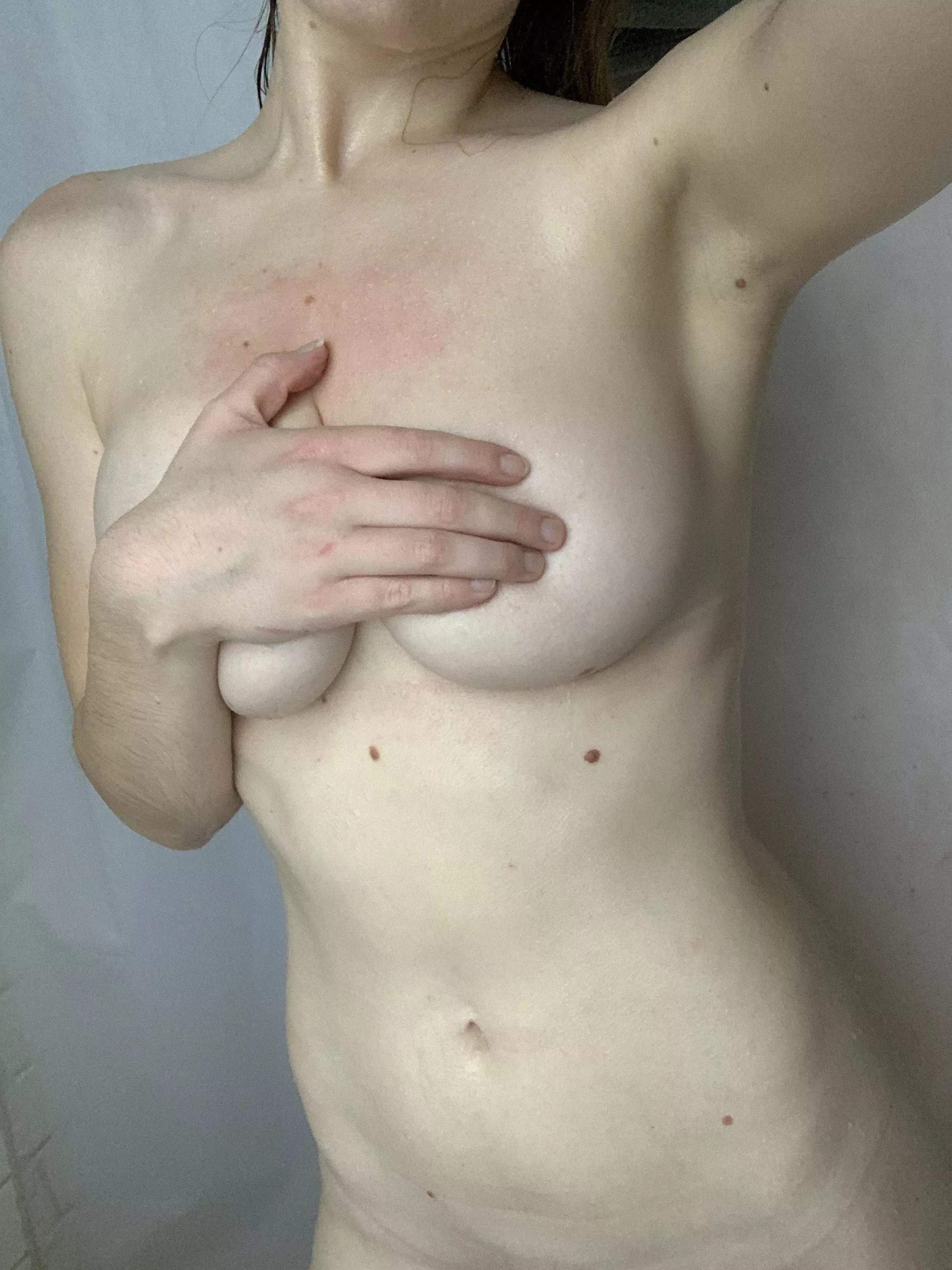 Want to warm up in the shower with me?