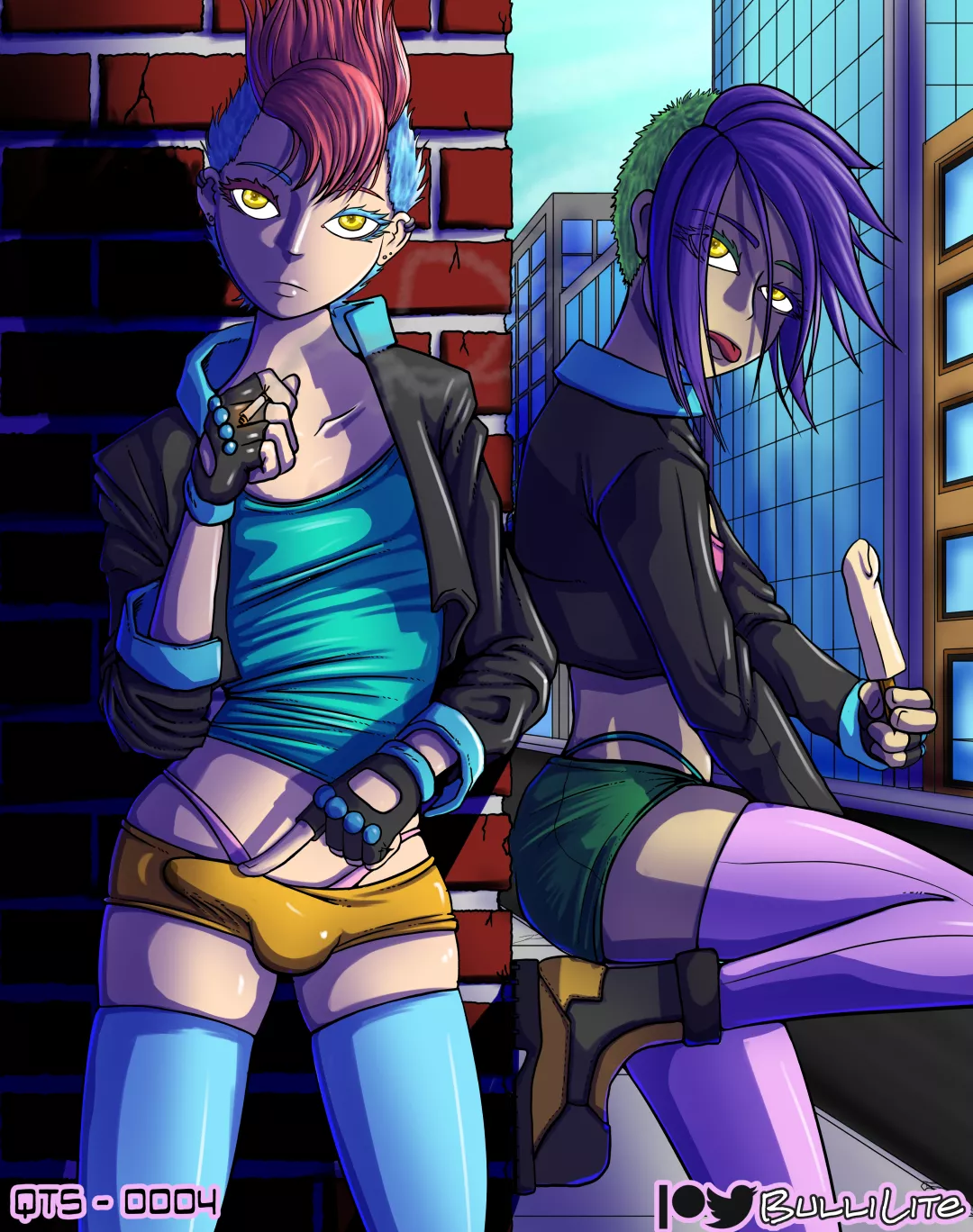 Warning! There have been reports of dangerous street gangs in the area!